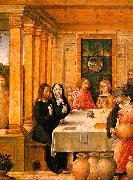 Juan de Flandes The Marriage Feast at Cana oil painting